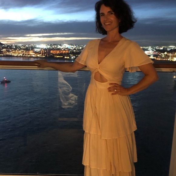 HappyXNature Boho Flutter Layered Maxi Dress 2 - Picture 13 of 13